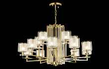 Люстра Crystal Lux NICOLAS SP-PL10+5 GOLD/WHITE - цена и фото Люстра Crystal Lux NICOLAS SP-PL10+5 GOLD/WHITE - цена и фото
